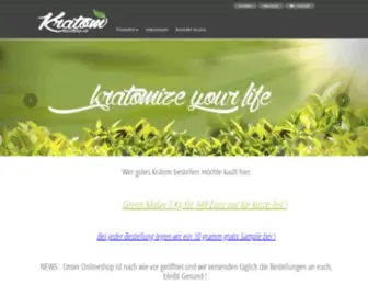 Kratom-Bestellen.de(Wer) Screenshot