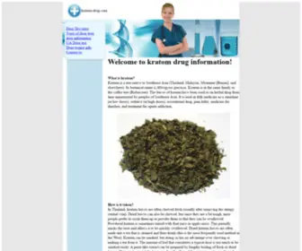 Kratom-Drug.com(美国一级大片) Screenshot