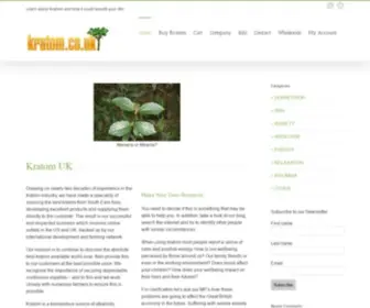 Kratom.co.uk(Kratom UK) Screenshot