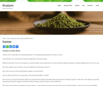 Kratom.co.za(kratom) Screenshot