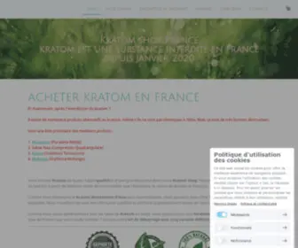 Kratomfrance.fr(Kratom Shop France) Screenshot