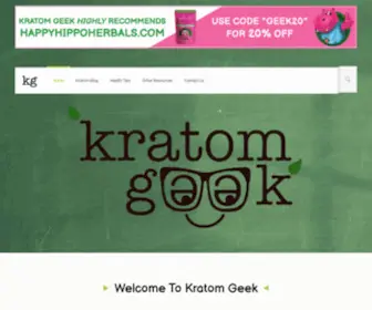 KratomGeek.com(Kratom Geek) Screenshot