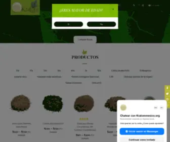 Kratommexico.org(Kratom) Screenshot