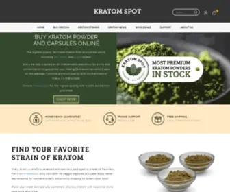 Kratomspot.com(Buy Kratom Online) Screenshot