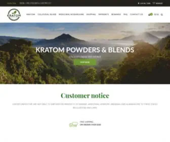 Kratomtradingco.com(Buy Kratom Online) Screenshot