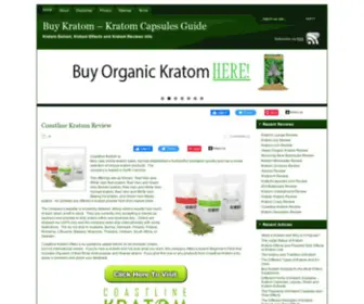 Kratomwarehouse.com(Kratom Capsules Guide) Screenshot