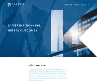 Kratos-Advisory.com(KRATOS ADVISORY) Screenshot