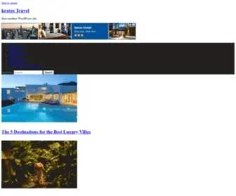 Kratostravel.info(Just another WordPress site) Screenshot