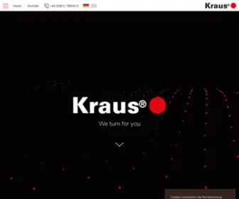 Kraus.de(Kraus Elektrotechnik) Screenshot