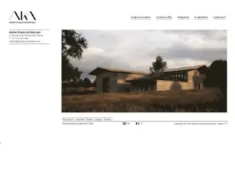 Krauss-Architecture.com(Atelier Krauss Architecture) Screenshot