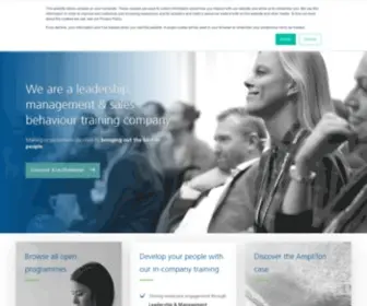 Krauthammer.com(Leadership, Management & Sales Training Company) Screenshot
