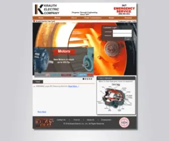 Krauthelectric.com(Krauth Electric) Screenshot