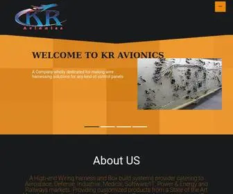 Kravionics.com(KR Avionics Pvt Ltd) Screenshot