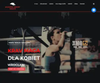 KravMaga-Wroclaw.pl(Israeli Krav Maga Wrocław) Screenshot