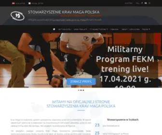KravMaga.org.pl(Stowarzyszenie Krav Maga Polska) Screenshot