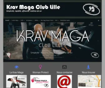 KravMagaclublille.com(Krav Maga Club Lille) Screenshot