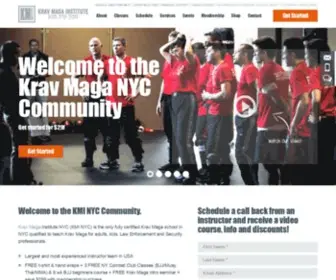 KravMagainstitutenyc.com(Krav Maga Institute NYC) Screenshot