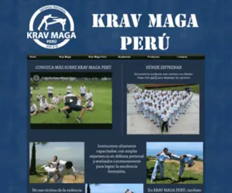 KravMagaperu.com.pe(KRAV MAGA PERU) Screenshot