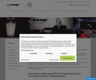 Krawatten-Viadimoda.de(Krawatten Shop) Screenshot