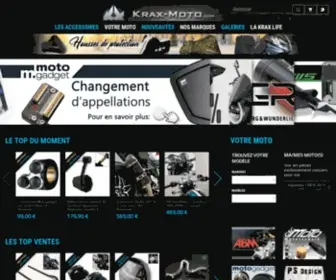 Krax-Moto.com(Krax Moto) Screenshot