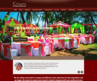 Krayonzentertainment.com(Krayonz Entertainment) Screenshot