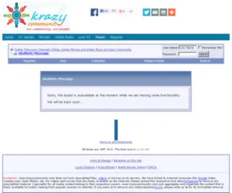 Krazycommunity.com(Watch) Screenshot