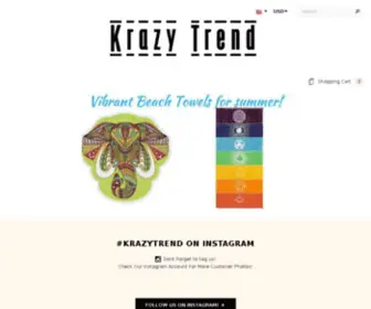 Krazytrend.com(Krazytrend) Screenshot