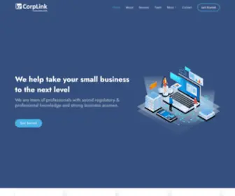 Krcorplink.com(KR CorpLink) Screenshot
