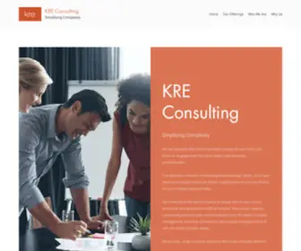 Kre-Associates.com(KRE Consulting) Screenshot