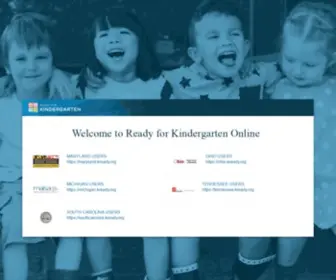 Kready.org(Ready for Kindergarten) Screenshot