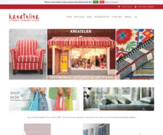 Kreatelier.com(Fabric) Screenshot