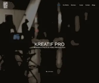 Kreatifproduction.com(A Creative Production House Company Based in Surabaya) Screenshot