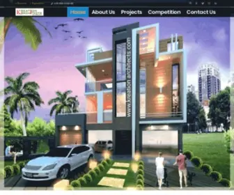 Kreationarchitects.com(Architects in Delhi) Screenshot