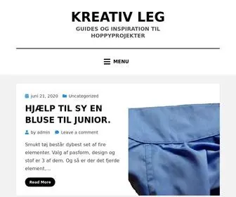 Kreativ-Leg.dk(Kreativ Leg) Screenshot