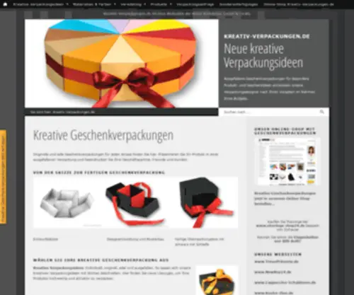 Kreativ-Verpackungen.de(Kreative Geschenkverpackungen) Screenshot