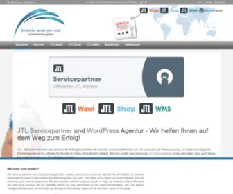 Kreativ-Web-Service.de(Kreativ-web-service-jtl-servicepartner-und-wordpress-internet-agentur) Screenshot
