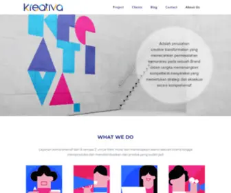 Kreativa.co.id(Konsultan Branding Dan Marketing Bandung) Screenshot