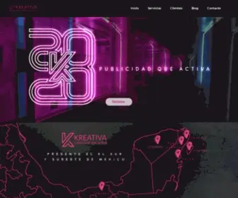 Kreativapublicidad.com(Agencia de Publicidad) Screenshot