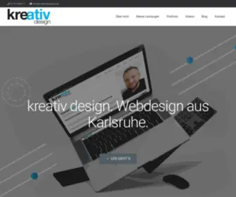 Kreativdesign-Karlsruhe.de(Grafikdesign) Screenshot