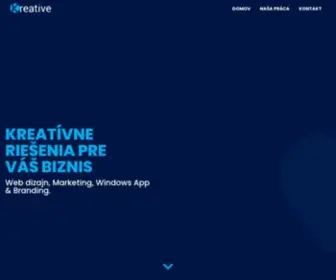 Kreative.sk(Site is undergoing maintenance) Screenshot