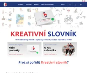 Kreativnislovnik.cz(První kreativní slovník) Screenshot