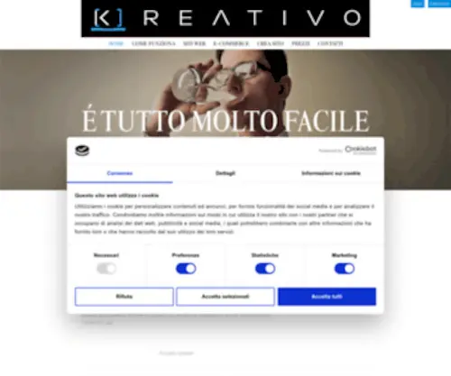 Kreativo.it(Creare un sito web professionale) Screenshot