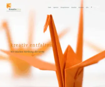 KreativPlus.com(Wir machen Werbung) Screenshot