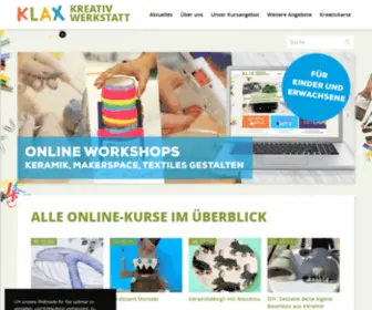 KreativWerkstatt.de(Klax Kreativwerkstatt) Screenshot