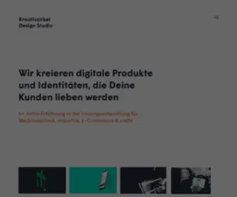 KreativZirkel.de(Design Studio und Digitalagentur aus Düsseldorf) Screenshot