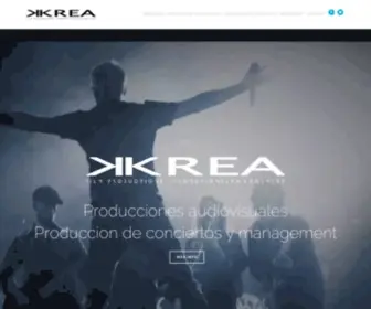 Kreaweb.es(Krea film producciones) Screenshot