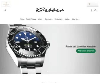 Krebber-Juwelier.de(Juwelier Krebber) Screenshot