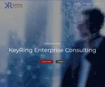Krec.com(KeyRing Enterprise Consulting) Screenshot