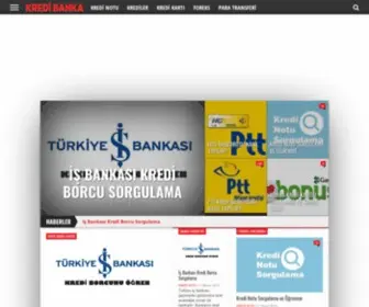 Kredibanka.org(Kredi Notu Öğrenme Başvuru Ücretleri) Screenshot