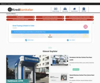 Kredibankalar.com(Kredi Bankalar) Screenshot